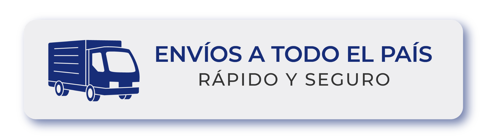 Envíos a todo el país rápido y seguro