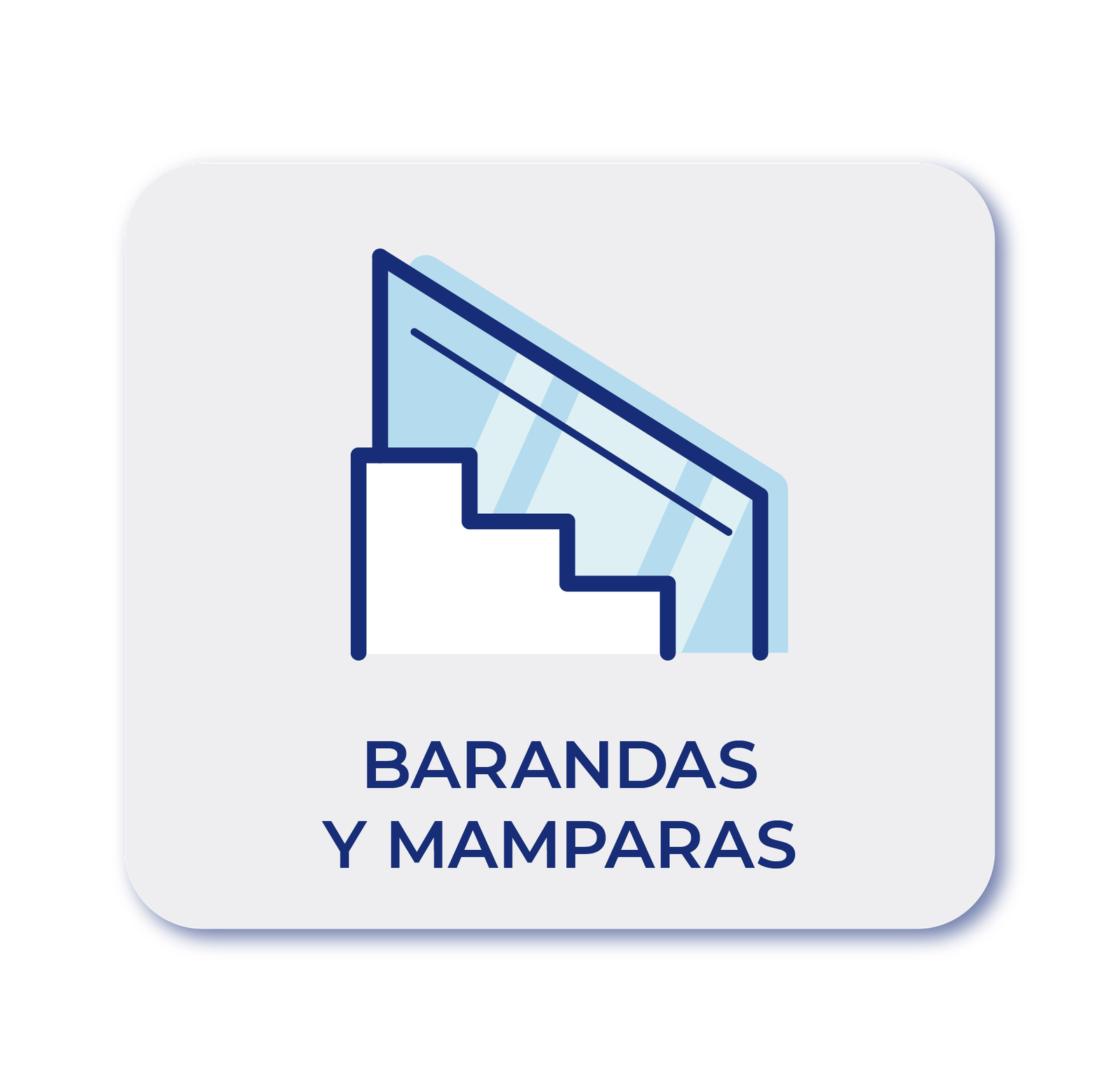 Barandas y mamparas